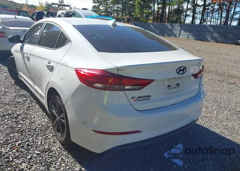 2018 Hyundai Elantra Sel из США, поврежденный, VIN 5NPD84LF4JH250587